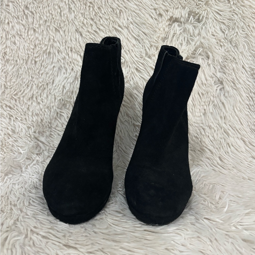 Jessica Simpson Black Chelsea Ankle Boots